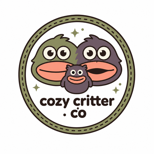 Cozy Critter Co. logo with white background